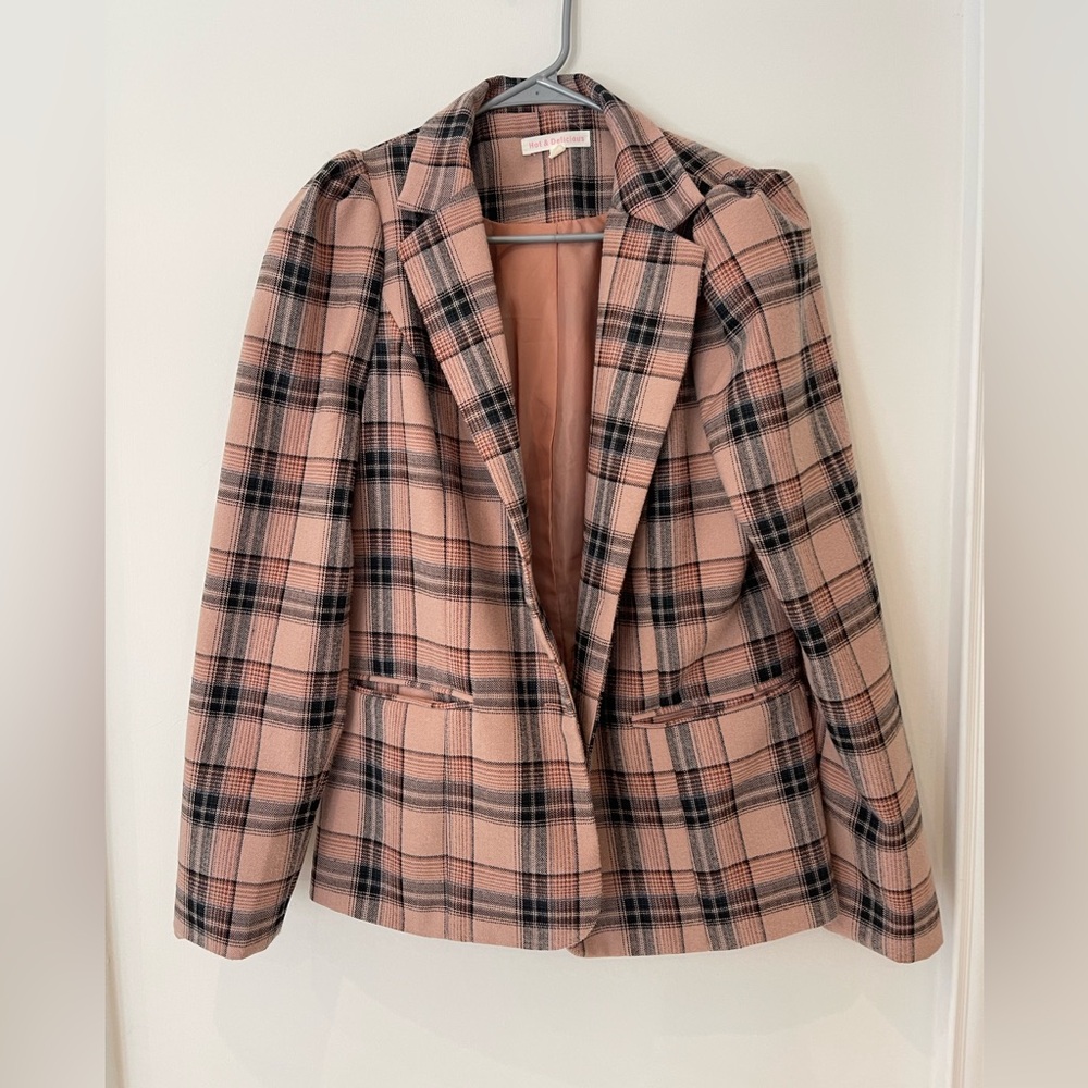 Pink blazer